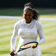 Serena Williams of the United States appears dejected during the Ladies’ Singles final against Angelique Kerber of Germany on day twelve of the Wimbledon Lawn Tennis Championships at All England Lawn Tennis and Croquet Club on July 14, 2018, in London, England.